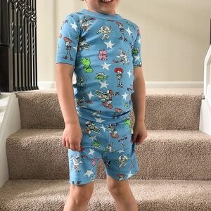 Hanna Andersson Toy Story 4 Short John PJs 4T